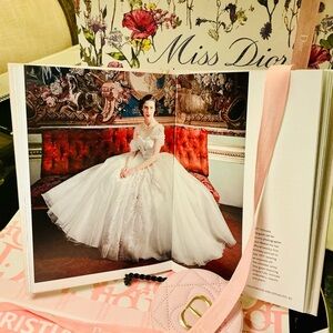 “HostPick” Dior Fashion Book with Elegant Imagery with Dior Compact Mirror